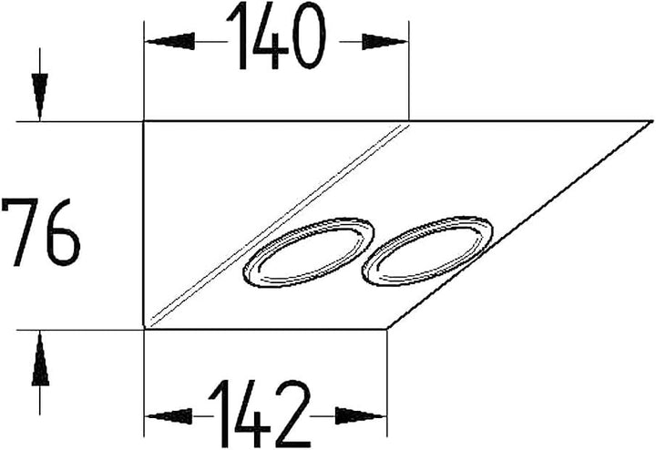 ST/2 889 SI Steckdosenelement 2-Fach