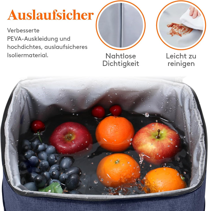 Lifewit 24L Kühl Rucksack Kühlrucksack Kühltasche Picknicktasche Gross Isoliert Cooler Bag Männer Fr