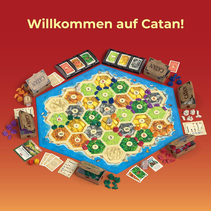 Kosmos 685058 Catan - Das Spiel Ergänzung für 5-6 Personen, Gesellschaftsspiel ab 10 Jahre für 2-6 P