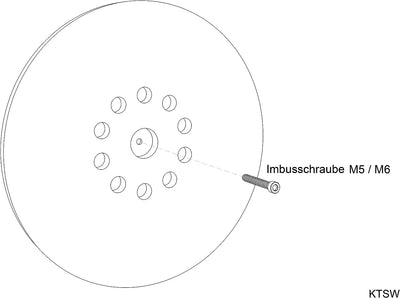 Ersatzteil Kletteller Schleifteller Wandschleifer Langhalsschleifer Deckenschleifer Schleifmaschine