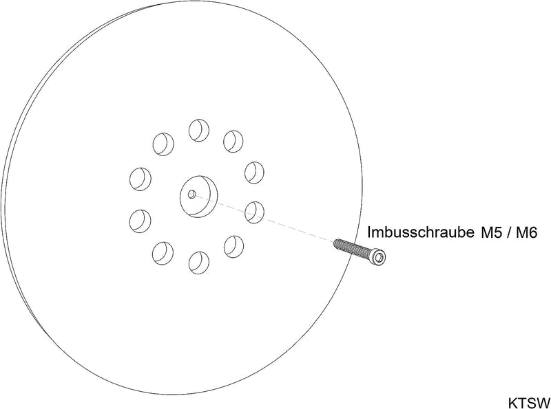 Ersatzteil Kletteller Schleifteller Wandschleifer Langhalsschleifer Deckenschleifer Schleifmaschine