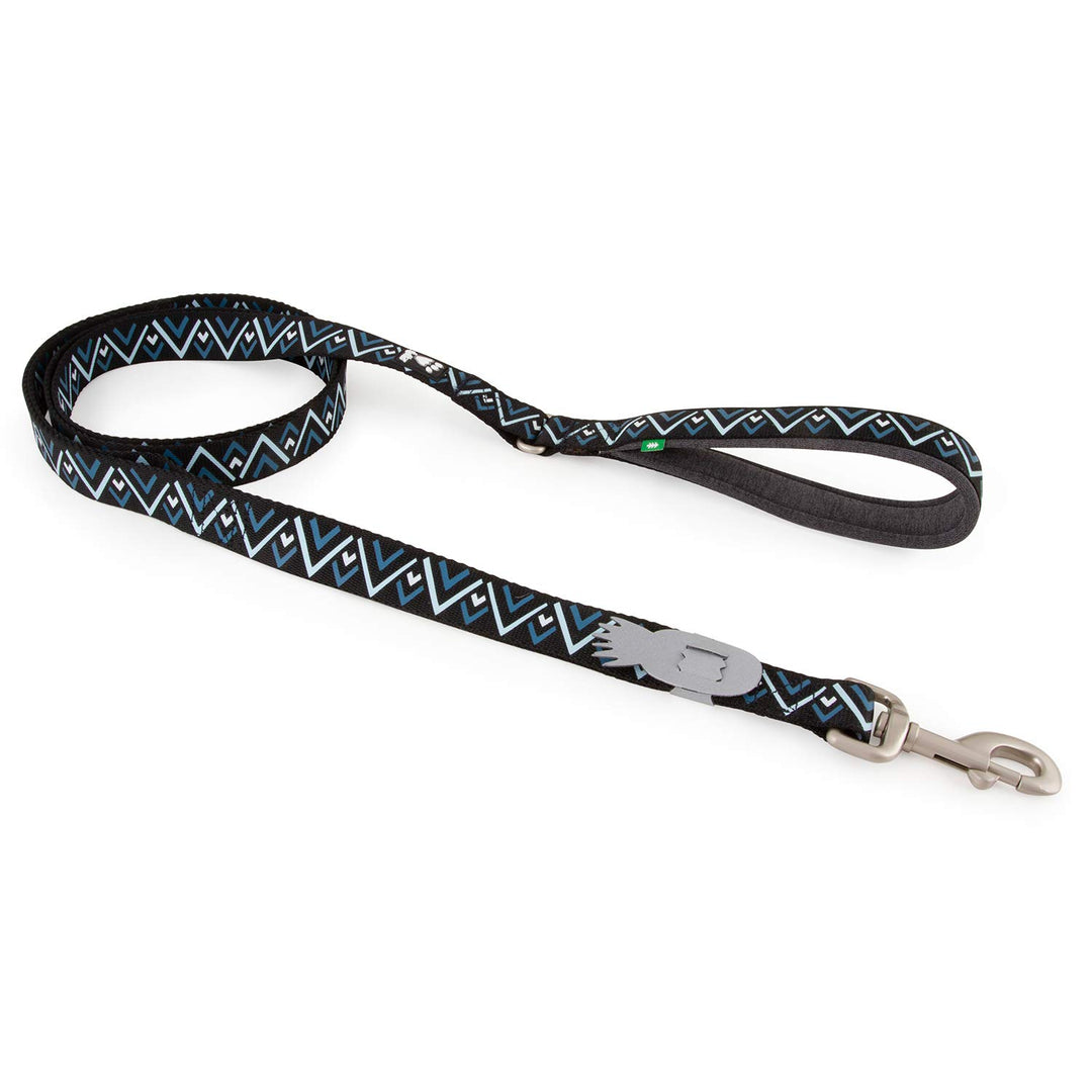 Hurtta Razzle-Dazzle Standard Hundeleine, 100 % recyceltes Polyester, gepolstert und langlebig, Rot,