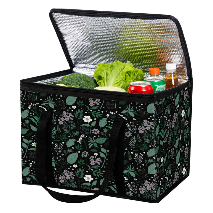 Kühltasche 40L Faltbar Picknicktasche Isolierte Picknick-Lunch-Thermotasche mit stabilen Griffen und