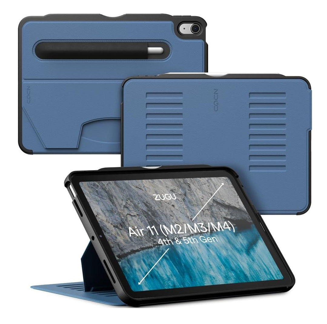ZUGU iPad Air 5 / Air 4 Hülle 10.9 2022/2020 5. &amp; 4. Generation schlanke Schutzhülle 8 Winkel-Stände