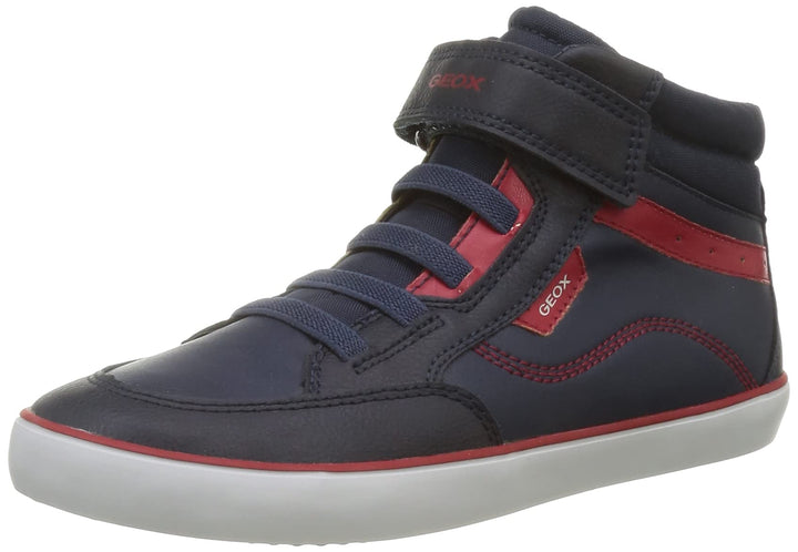 Geox Herren J Gisli Boy B Sneakers 25 EU Navy Red, 25 EU Navy Red