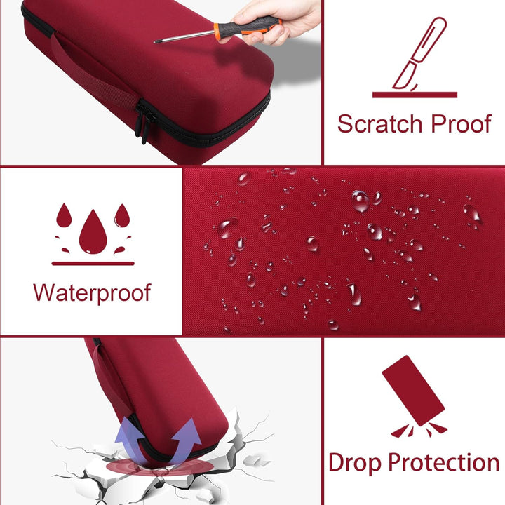 Aenllosi Hartschalen-Schutzhülle für kabellosen Autostaubsauger Fanttik Slim V8 Apex/Mate und V10 Ap