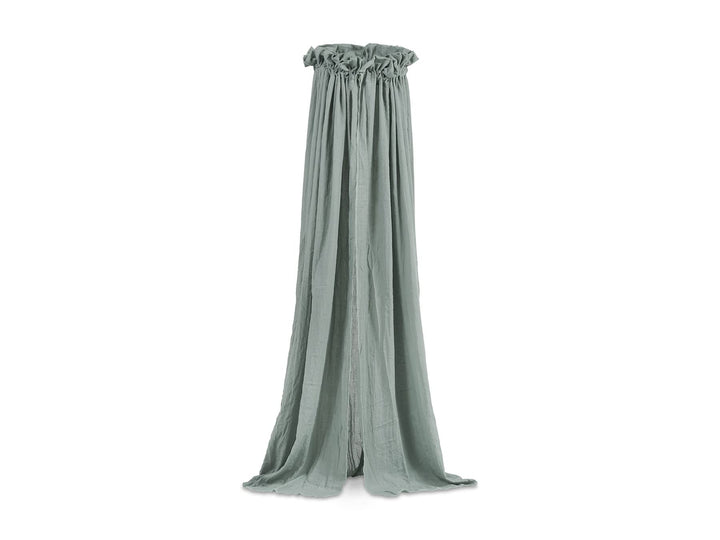 Jollein Baldachin Vintage 155 cm - Ash Green Grün H155 x B280 cm (1er Pack), Grün H155 x B280 cm (1e