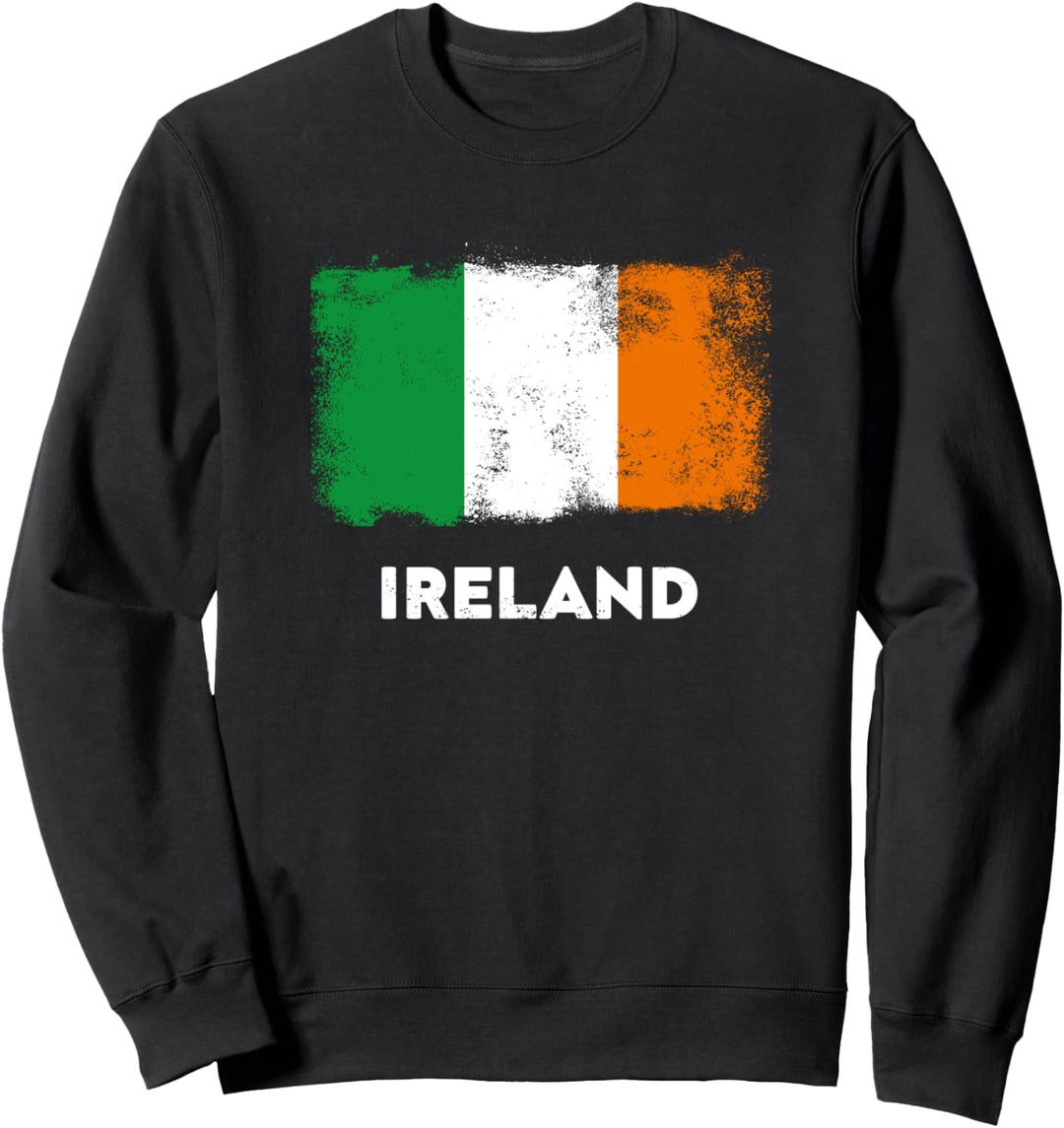 Ireland Flagge Orange Weiss Grün Irland Sweatshirt