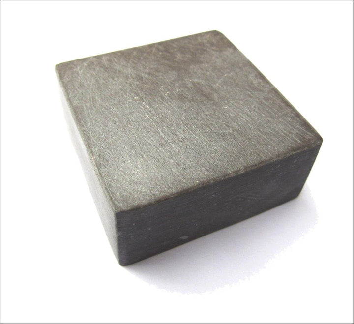 Schleifstein Blauer Belgischer Brocken blau 200x60 mm mit Anreibestein Durchmesser 27 mm Messer-Schä