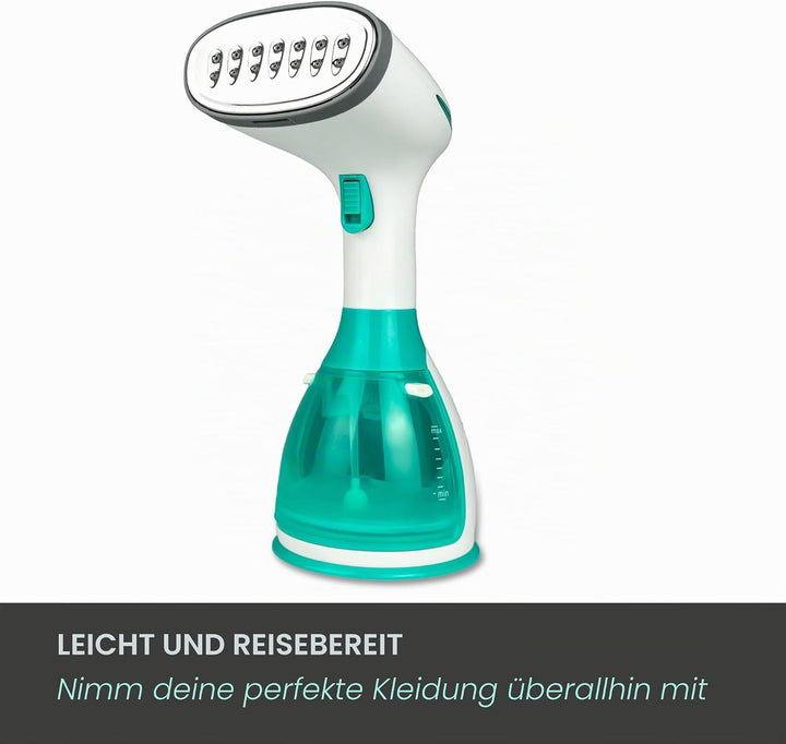 Jocca Vertikales Dampfbügeleisen 1500W, 280ml Wassertank, Grün, Grün