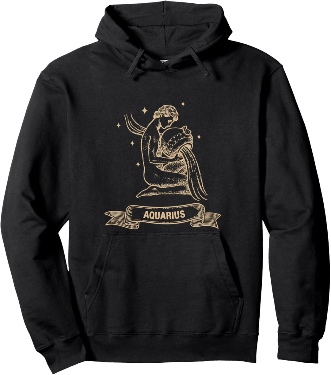 Wassermann Sternzeichen-Geschenk Männer Frauen Kinder Pullover Hoodie