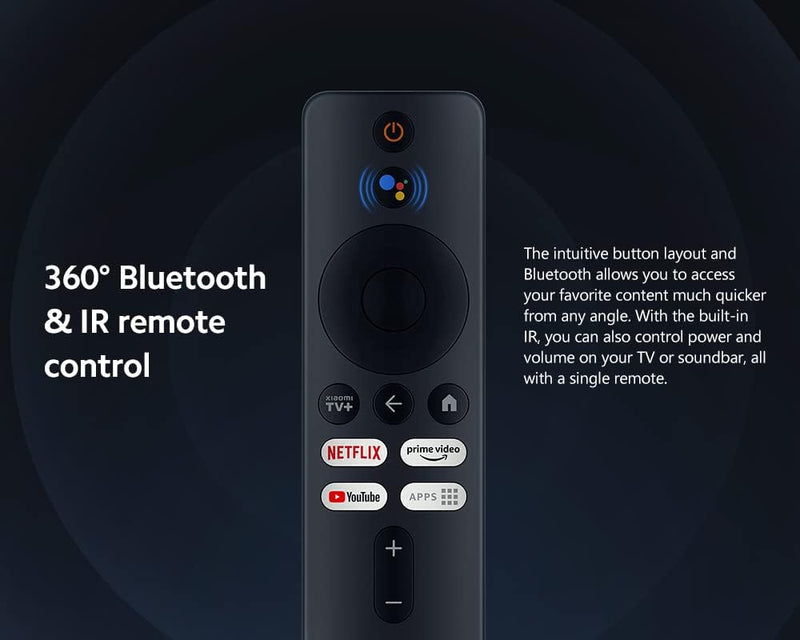 Xiaomi TV Box S (2nd Gen) 4K Ultra HD Streaming Media Player, 2GB RAM + 8GB ROM mit IR-Fernbedienung