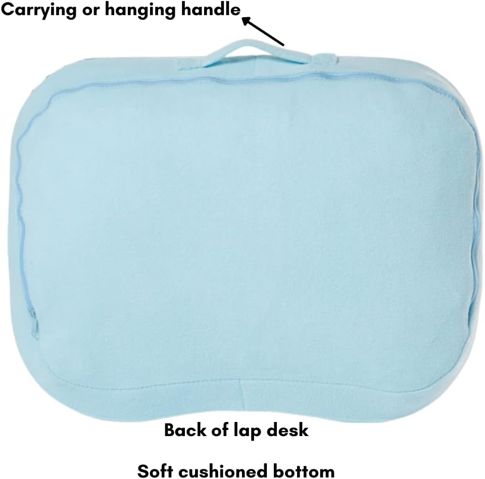 Disney Frozen 2 Girls Lap Desk with Tablet Holder, Pillow and Frozen Notebook