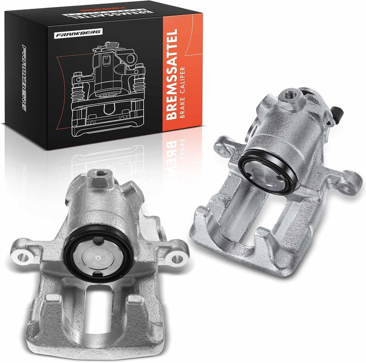 Frankberg 2x Bremssattel Bremszange Hinten Links Rechts Kompatibel mit 80 8C B4 1.6L-2.8L 1991-1994