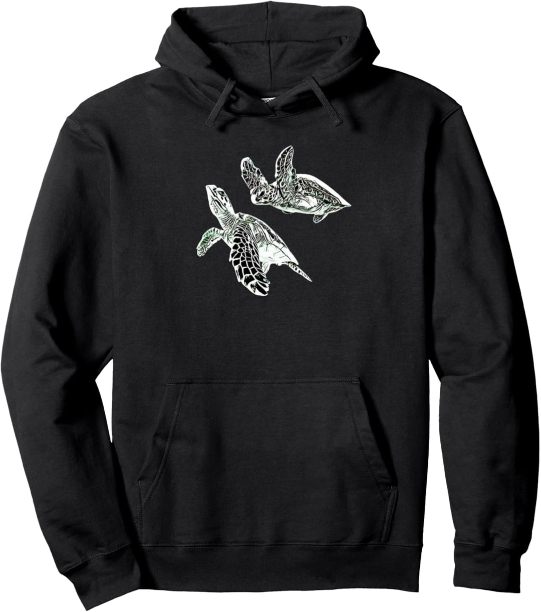 Meeresschildkröte Schildkröte Pullover Hoodie