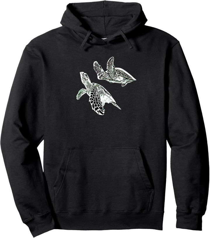 Meeresschildkröte Schildkröte Pullover Hoodie