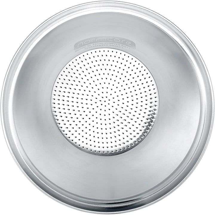 Normcore 54 mm konvexes Billet-Siebträgerkorb-Set, konvexer Espressokorb mit CNC-gefräster variabler