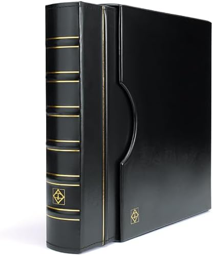 Leuchtturm 330249 Münzalbum Grande - Ringbinder zum Selbstgestalten im Classic-Design - inkl. Schutz