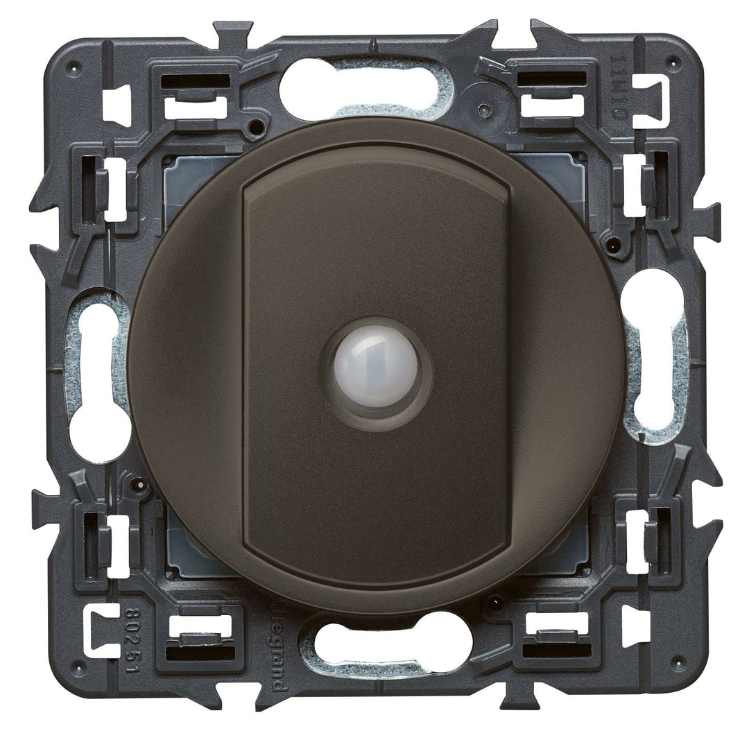 Legrand Céliane Schalter für automatisches Ausschalten, 230 V, schwarz, 099521, 230V Graphit, Graphi