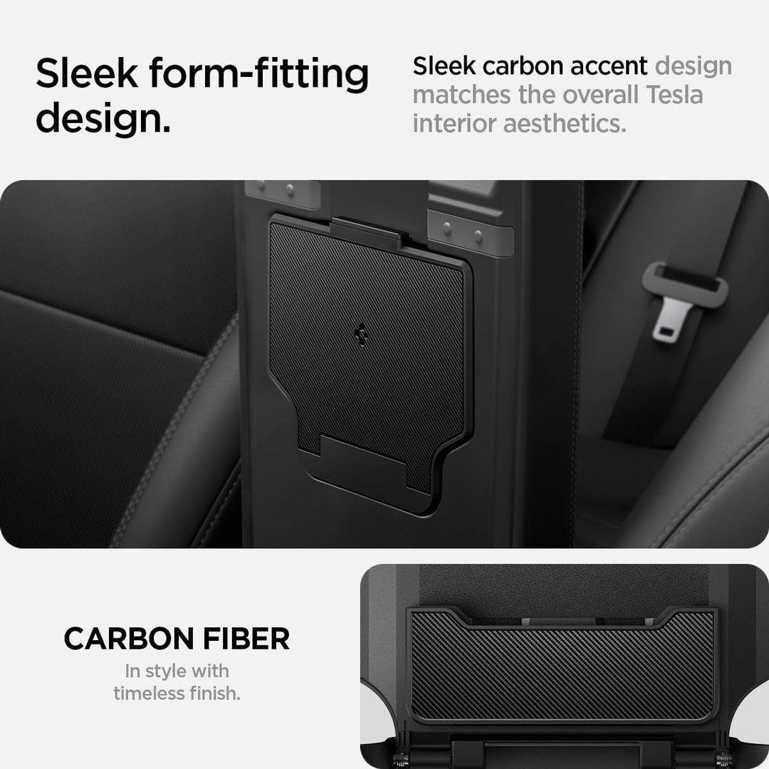 Spigen Tesla Model Y Juniper 2025 2026 Model 3 Highland 2025 2026 One-Touch Versteckte Aufbewahrungs