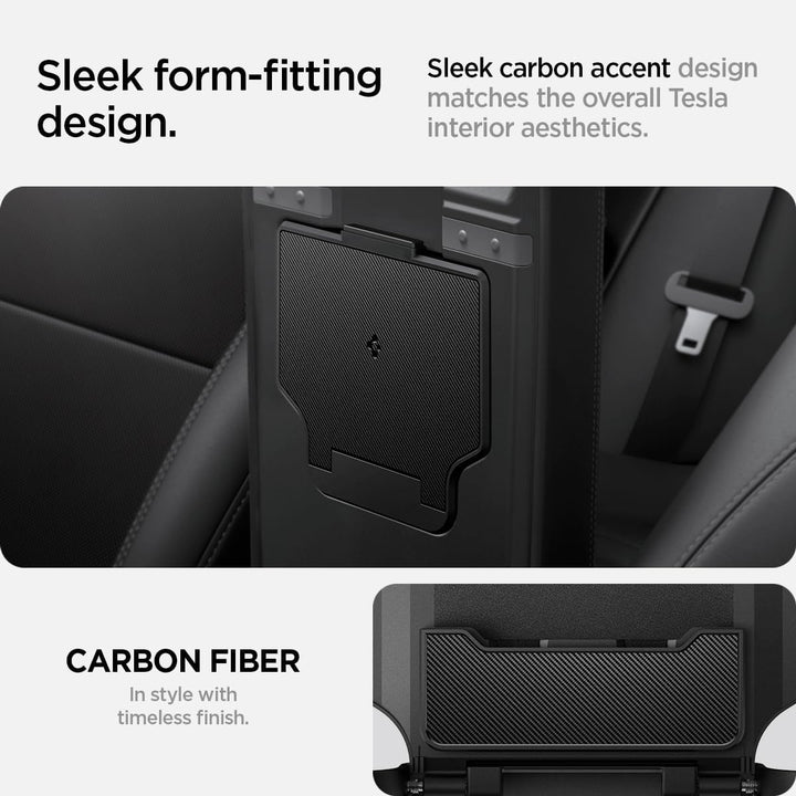 Spigen Tesla Model Y Juniper 2025 2026 Model 3 Highland 2025 2026 One-Touch Versteckte Aufbewahrungs