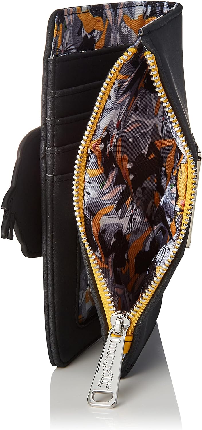 LOONEY TUNES Damen Ltwa0004 Reisezubehör-Reise-Portemonnaie, Schwarz