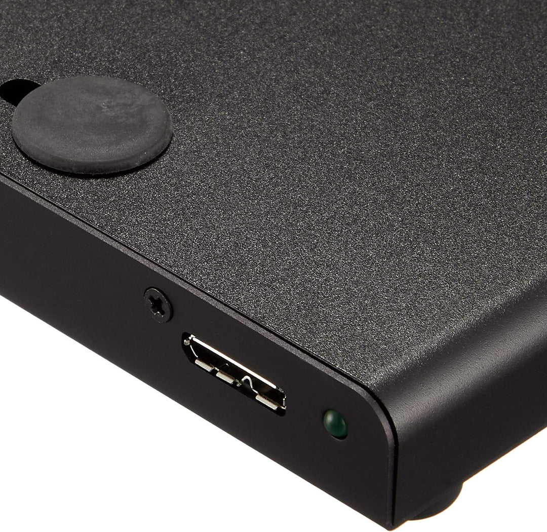 SilverStone SST-PTS01B - Externes USB 3.0 Super-Speed Intel-NUC Festplatten-Gehäuse für 9,5 mm dicke