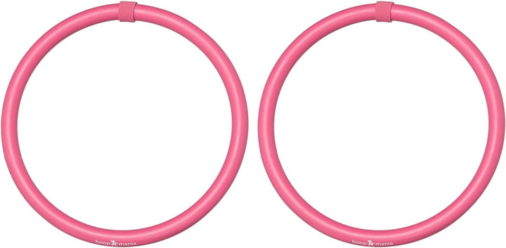 HOOPOMANIA Arm Hoop [2-teilig] Arm Hula Hoop zum Winkearme trainieren mit Schaumstoff Pink, Pink