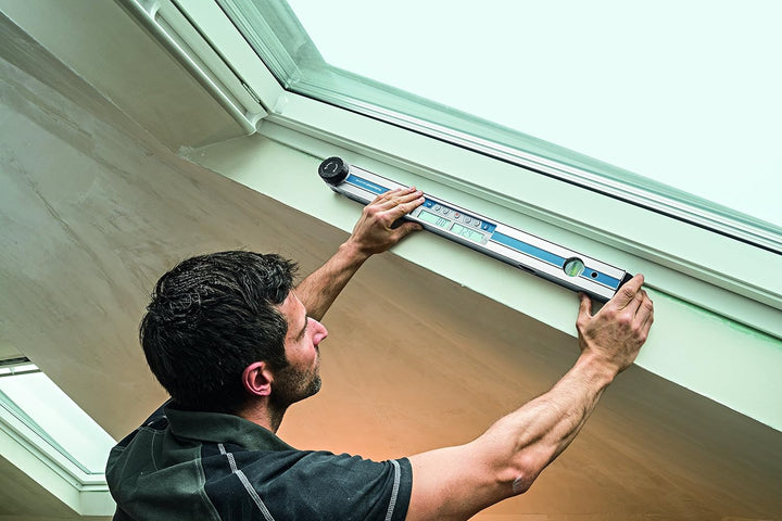 Bosch Professional Digitaler Winkelmesser und Neigungsmesser GAM 270 MFL (Laserpräzision, Gehrungswi