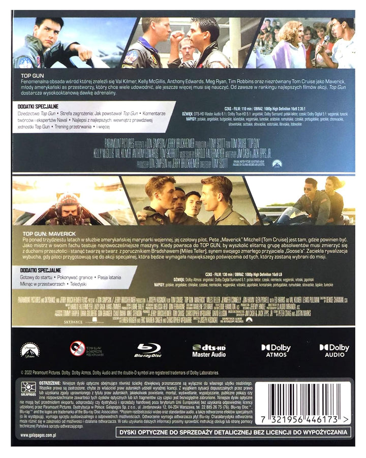 Top Gun: Maverick [2Blu-Ray] [Region B] (IMPORT) (Keine deutsche Version), Blu-ray