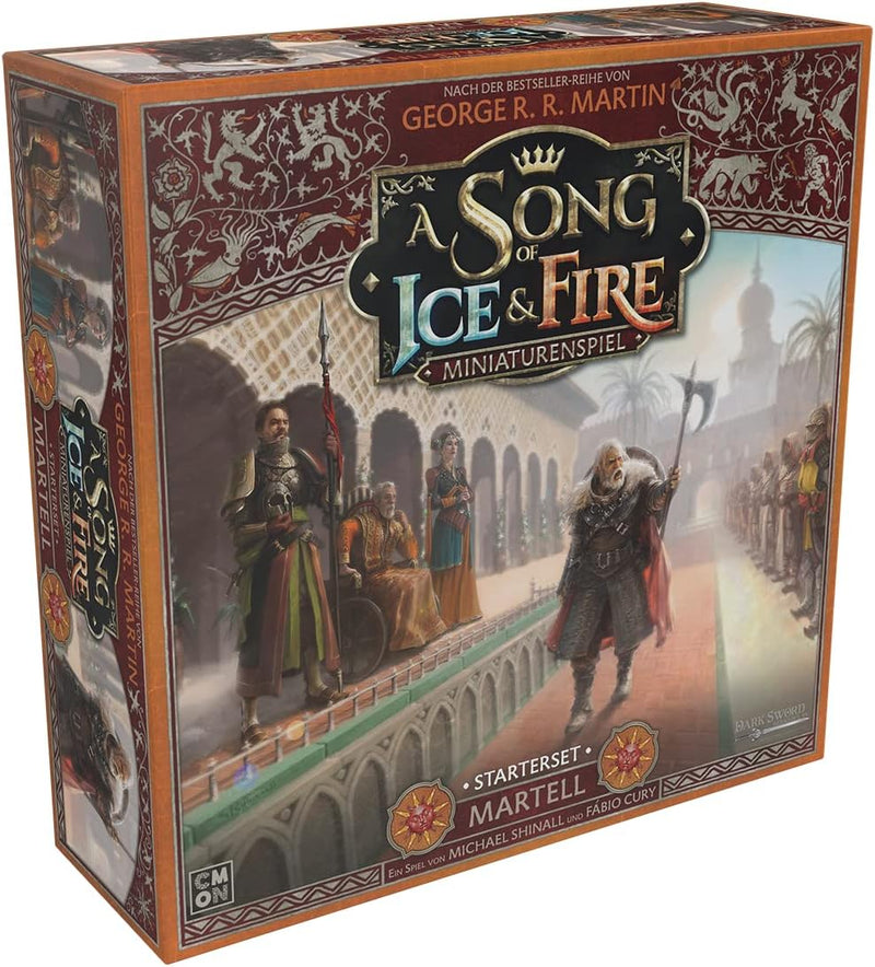 CMON | A Song of Ice & Fire – Martell | Starterset | Tabletop | 2 Spieler | Ab 14+ Jahren | 45-60 Mi