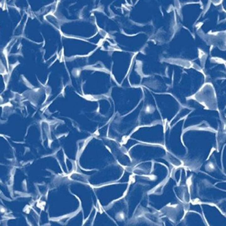 Poolliner Poolinnenfolie aus PVC in Waves. Marineblaue Folie für die Poolwand. Kältebeständige Innen