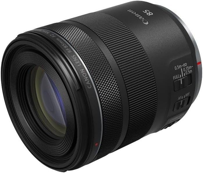 Canon RF 85mm F2 Makro is STM Porträtobjektiv für Canon EOS R Serie (0,5-Fach Makro-Abbildungsmassst
