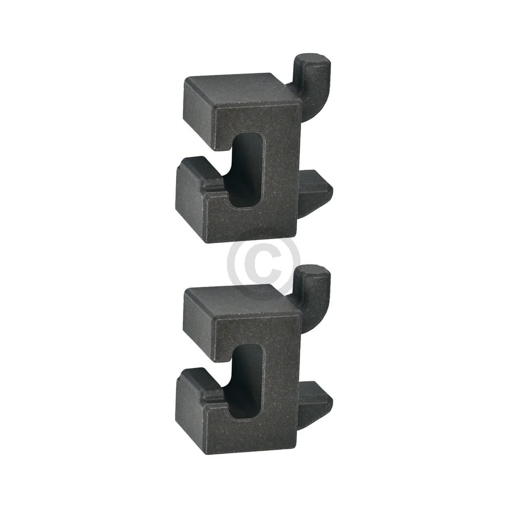 Buchse kompatibel mit SIEMENS 00637443 Keramikhalter vorne für Zubehörhaltegitter Backofen mit Mikro