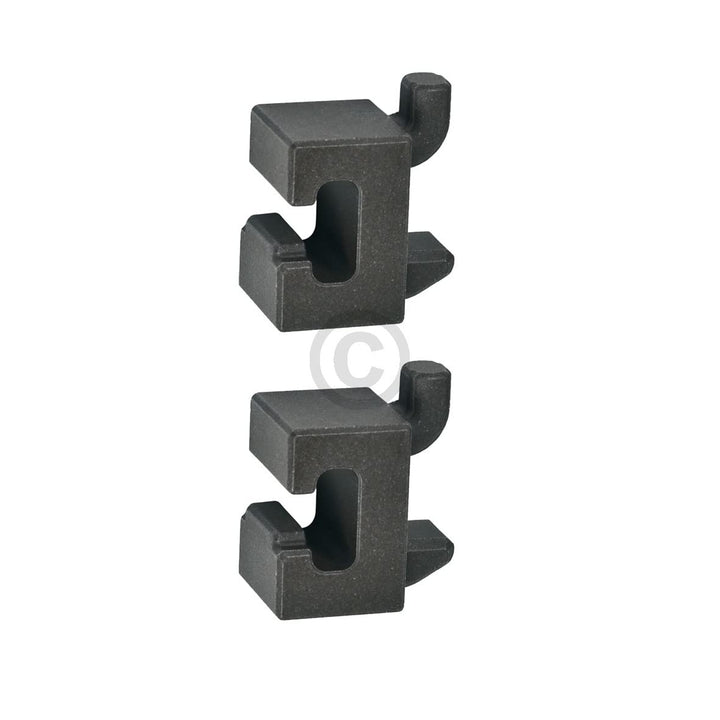 Buchse kompatibel mit SIEMENS 00637443 Keramikhalter vorne für Zubehörhaltegitter Backofen mit Mikro