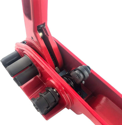 QWORK® Manuelles Umreifungsgerät, für 13mm-19mm PP/PET Kunststoffspanner Umreifungsband Kit 1 Stücke