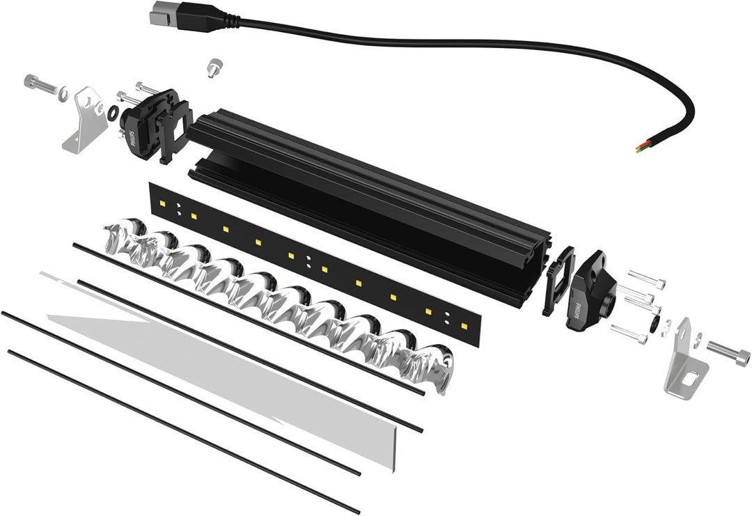 Philips Ultinon Drive 5004L LED-Zusatzscheinwerfer für Fernlichtfunktion, 30'' single-row LED-Lightb
