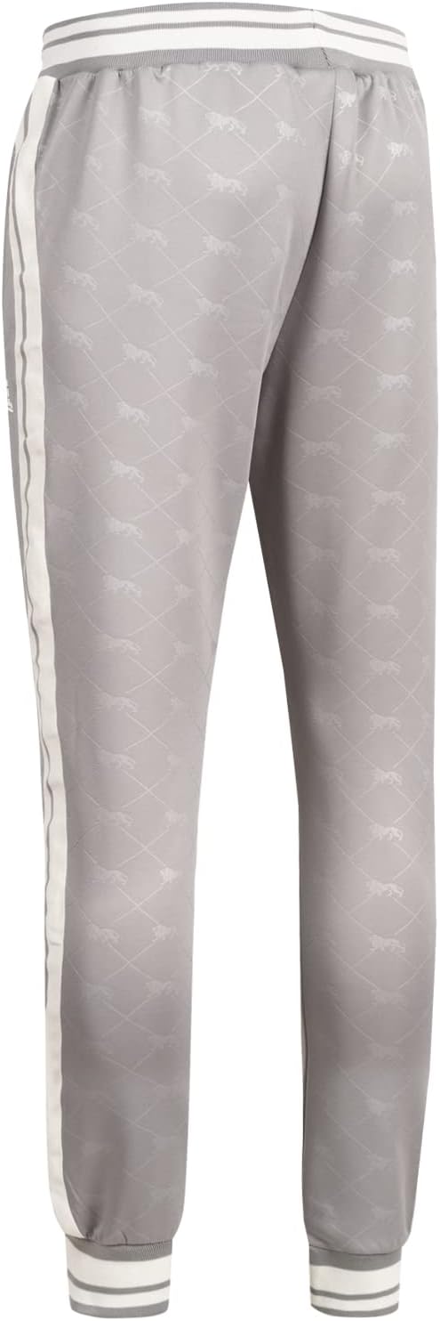 Lonsdale ASHWELL Herren Trainingsanzug schmale Passform S Grey/White, S Grey/White