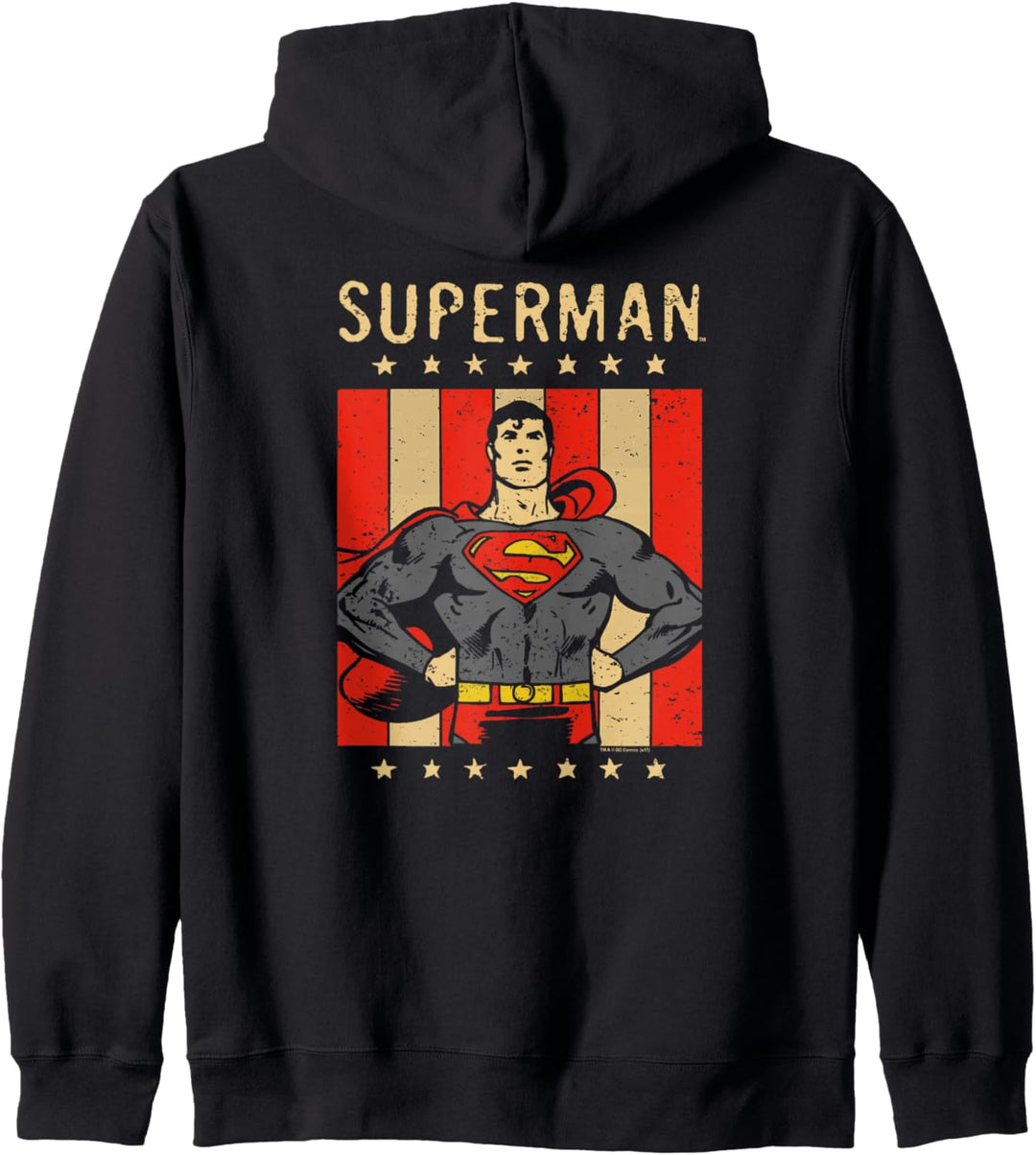 Superman Retro Liberty Kapuzenjacke