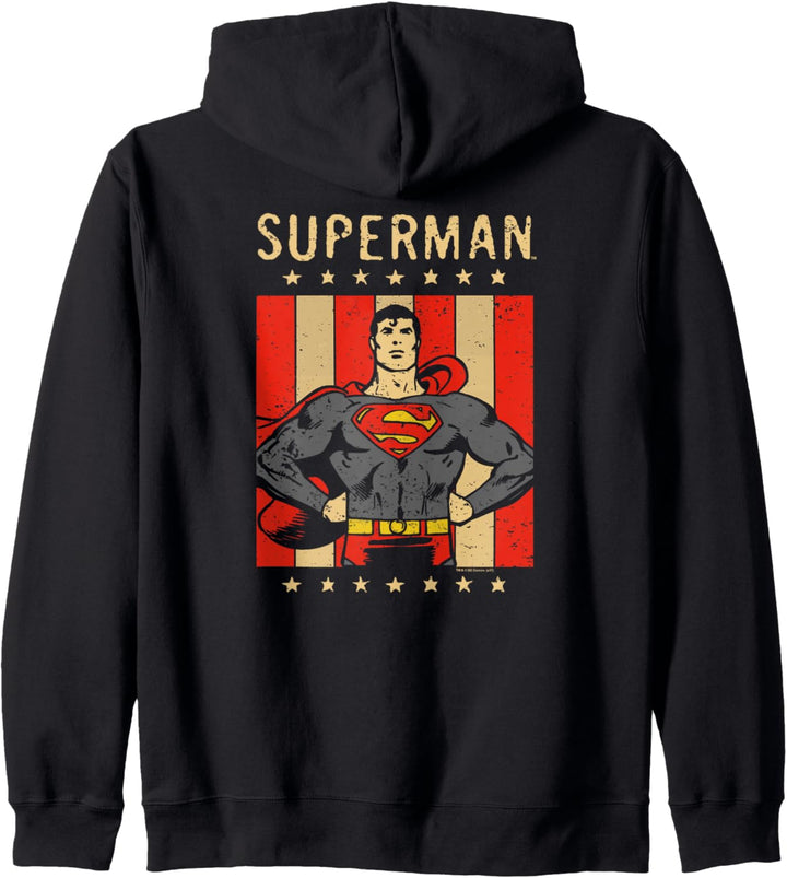 Superman Retro Liberty Kapuzenjacke
