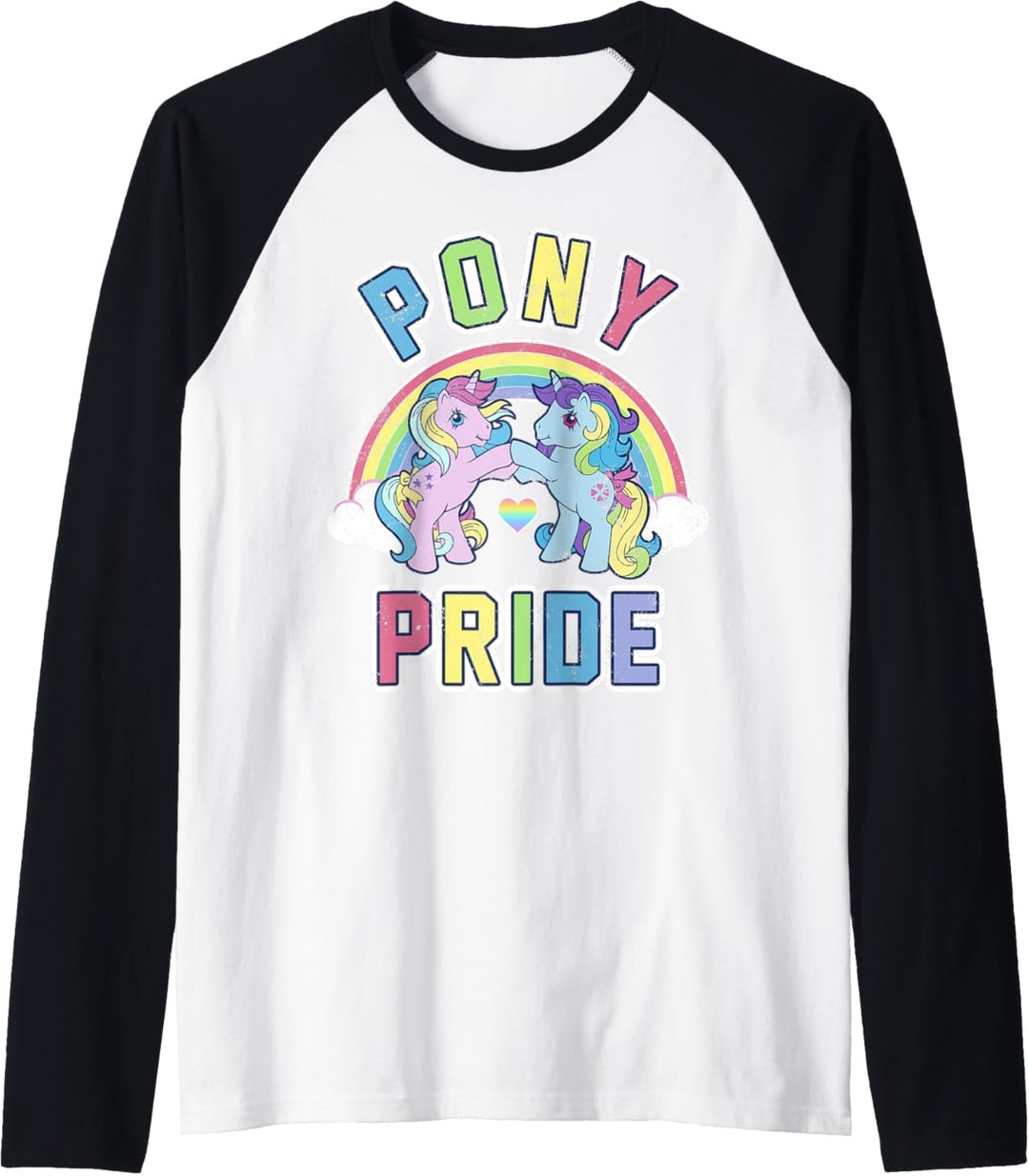 My Little Pony Rainbow Pony Pride Group Portrait Raglan