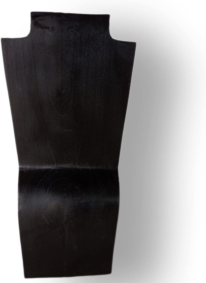 ART-CRAFT Halskettenständer Schmuckständer Halskettendisplay Schmuckbüste aus Holz schwarz 30 cm Sch