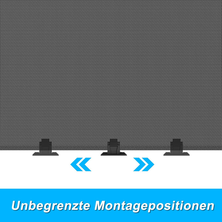 NAIZY Türschutzgitter Rollo 0-300cm Treppenschutzrollo Baby Treppenschutzgitter und Hund Türgitter E