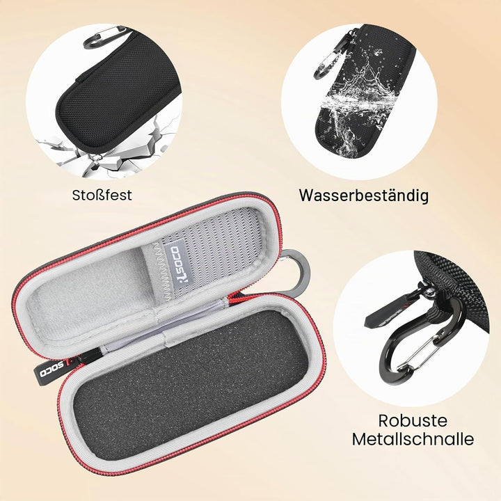 RLSOCO Tasche für OM System LS-P5/LS-P4 Hi-Res Audiorekorder & für Olympus OM System WS-883/WS-882/V