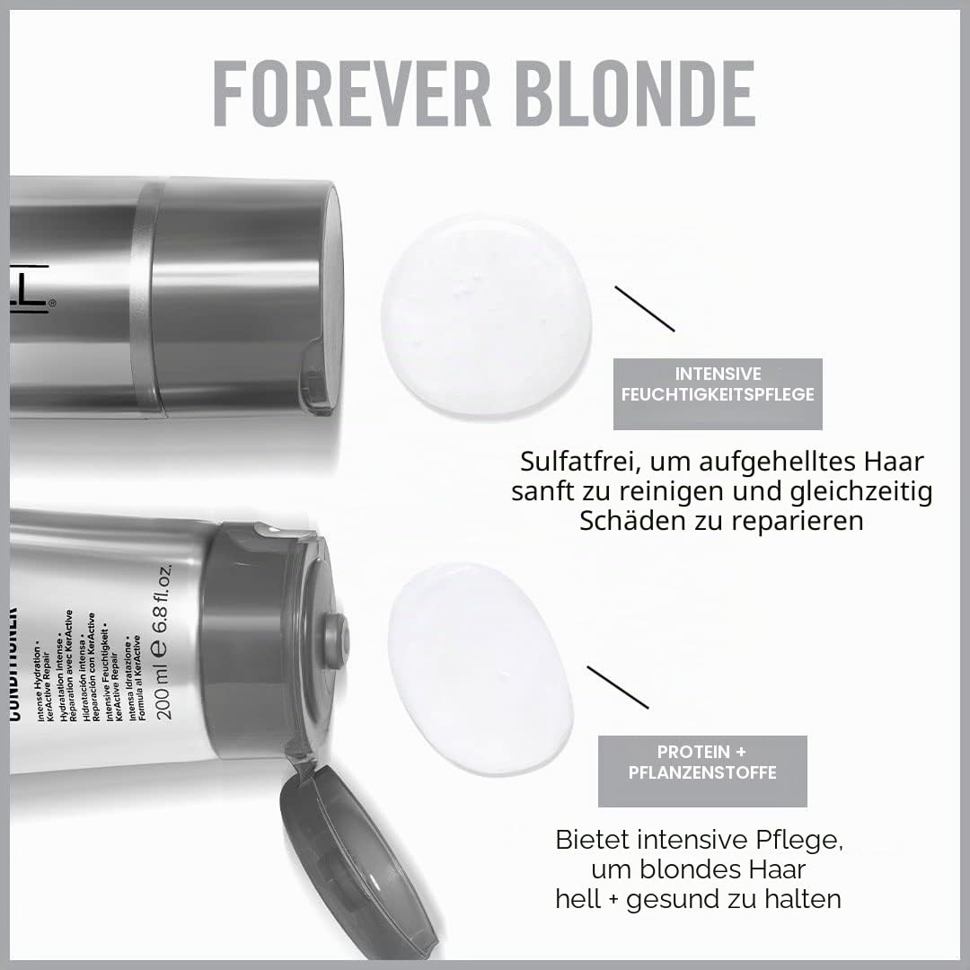 Paul Mitchell Forever Blonde Shampoo - Shampoo für blondes Haar ohne Sulfate, Hair-Care für aufgehel