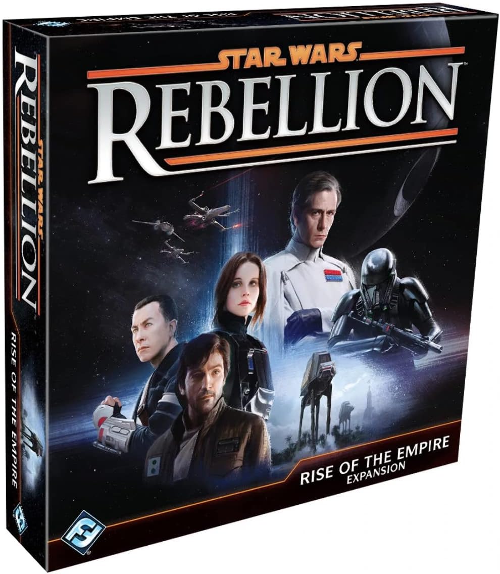 Fantasy Flight Games FFGSW04 Star Wars Rebellion Rise of The Empire Expansion Game, Multicoloured Au