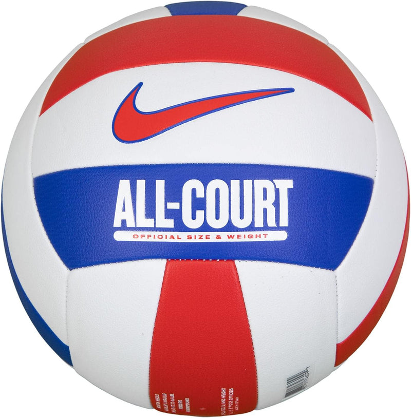 Nike All Court Volleyball Ball 5 white/red, 5 white/red