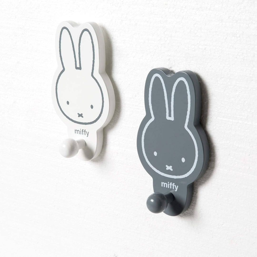 roba Wandhaken miffy 2er-Set mit Hasen Motiv - Garderobe & Deko fürs Baby & Kinderzimmer - Kleiderha