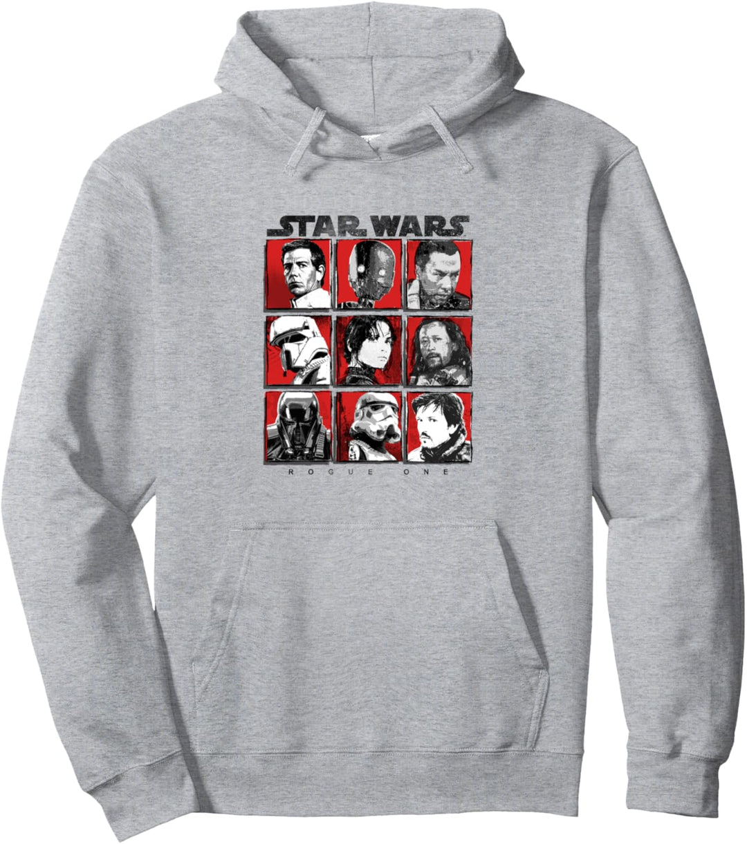 Star Wars Rogue One Portrait Box Up Pullover Hoodie