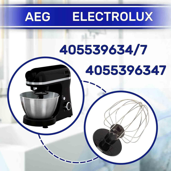 MONTERAL Rührbesen Küchenmaschine 4055396347 für Aeg für Electrolux | Garantie 10 Jahre